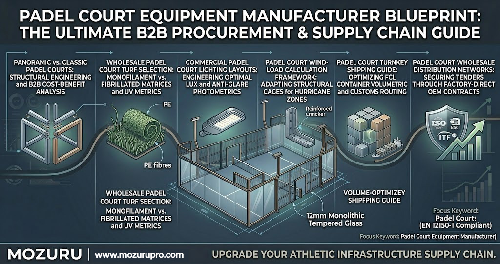 Padel Court Equipment Manufacturer Blueprint: The Ultimate B2B Procurement & Supply Chain Guide